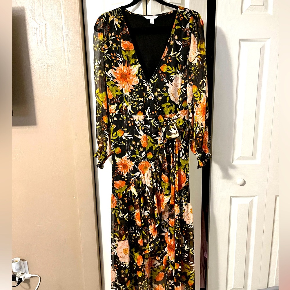 Lauren Conrad Midi Wrap Dress